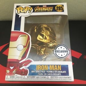 Gold Chrome Iron Man Funko POP!